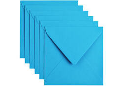 Envelop Papicolor 140x140mm hemelsblauw