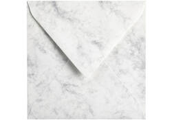 Envelop Papicolor 140x140mm marble grijs