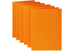 Correspondentiekaart Papicolor dubbel 105x148mm oranje pak à 6 stuks