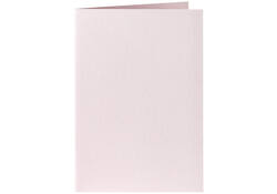 Correspondentiekaart Papicolor dubbel 105x148mm lichtroze pak à 6 stuks