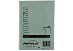 Correspondentiekaart Papicolor dubbel 105x148mm dennengroen pak à 6 stuks