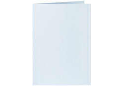 Correspondentiekaart Papicolor dubbel 105x148mm babyblauw pak à 6 stuks