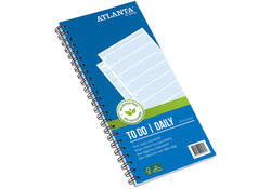 Things to do Djois Atlanta recycled papier Today 140x297mm 125vel 70gr blauw