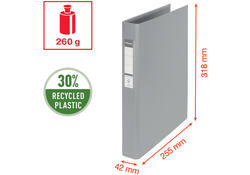 Ringband Esselte VIVIDA A4 42mm 30% gerecycled PP folie wit
