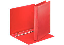 Presentatieringband Esselte Essentials panorama A4 4-rings D-mechaniek 44mm rood