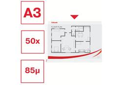 Showtas Esselte PP A3 11-gaats dwars 50 stuks