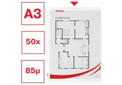 Showtas Esselte PP A3 recht 50 stuks