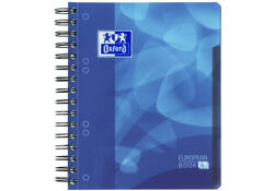 Projectboek Oxford School A5+ lijn 6-gaats 240 pagina's 80gr blauw