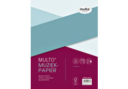 Interieur Multo muziekpapier A4 23-rings 50vel