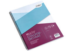 Collegedictaat Multo A4 lijn 23-gaats 160 pagina's 80gr wit