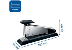 Nietmachine Rapid Retro Classic full-strip K2 50 vel zwart