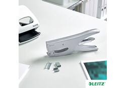 Niettang Leitz achterlaadmodel P3 40 vel zilver