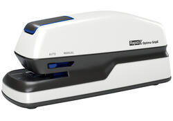 Nietmachine elektrisch Rapid Optima Grip 20vel zilver/zwart