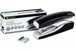 Nietmachine Leitz NeXXt softpress flat clinch 30 vel zwart