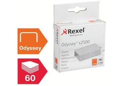 Nieten Rexel Odyssey verzinkt 2500 stuks