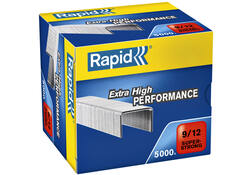 Nieten Rapid 9/12 gegalvaniseerd super strong 5000 stuks