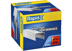 Nieten Rapid 9/14 gegalvaniseerd super strong 5000 stuks