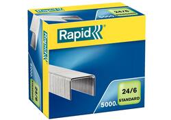 Nieten Rapid 24/6 gegalvaniseerd standaard 5000 stuks