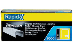 Nieten Rapid 13/8 gegalvaniseerd standaard 5000 stuks
