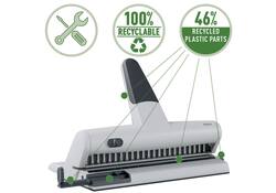 Perforator Leitz 5115 heavy duty 23 gaats zilver