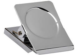 Papierklem MAUL magnetisch vierkant 40mm capaciteit 25mm zilver