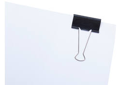 Papierklem MAUL 213 foldback 50mm capaciteit 20mm zwart