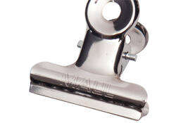Papierklem MAUL Bulldog 30mm capaciteit 10mm zilver