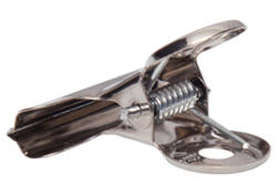 Papierklem MAUL Bulldog 30mm capaciteit 10mm zilver