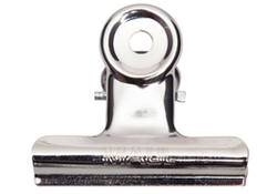 Papierklem MAUL Bulldog 50mm capaciteit 20mm zilver