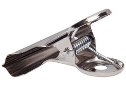 Papierklem MAUL Bulldog 50mm capaciteit 20mm zilver