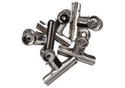 Papierklem MAUL Bulldog 70mm capaciteit 40mm zilver