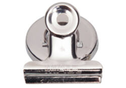 Papierklem MAUL Bulldog met magneet 30mm capaciteit 10mm zilver