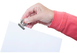 Papierklem MAUL Bulldog met magneet 30mm capaciteit 10mm zilver