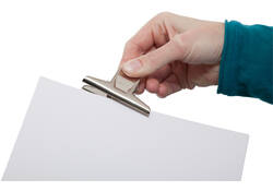 Papierklem MAUL Pro 75mm capaciteit 20mm zilver