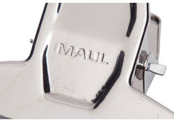 Papierklem MAUL Pro 125mm capaciteit 30mm zilver