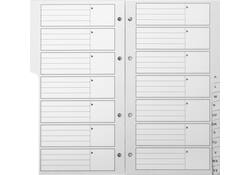Telefoonalbum Kangaro navulling A-Z 200x100mm 4-rings