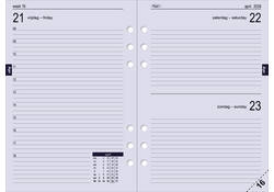 Agendavulling 2026 Kalpa A5 1dag/1pagina