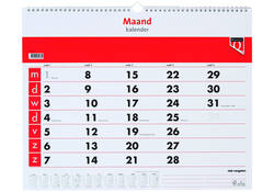 Maandkalender 2026 Quantore