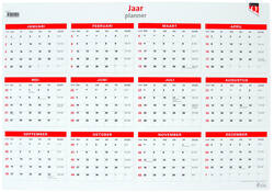 Jaarplankalender 2026 Quantore 48x68cm