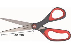 Schaar Scotch 20cm precision rood blister
