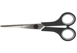Schaar Quantore 170mm soft grip zwart