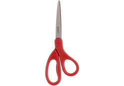 Schaar Scotch 18cm universeel rood blister