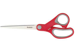 Schaar Scotch 18cm comfort rood blister