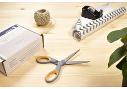 Kantoorschaar Westcott 180mm met softgrip titanium