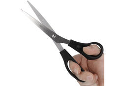 Kantoorschaar Westcott 210mm met kunststof grip rvs