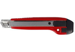 Snijmes Westcott premium 18mm met schuifsluiting rood