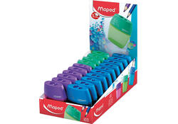 Puntenslijper Maped Shaker 2-gaats assorti