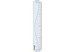 Liniaal Maped Geometric 20cm transparant