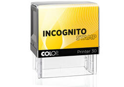 Tekststempel Colop 30 lncognito