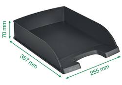 Brievenbak Leitz Plus standaard A4 wit